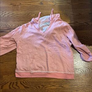 ZYIA Active Pink Lightweight Beach Hoodie Size Medium